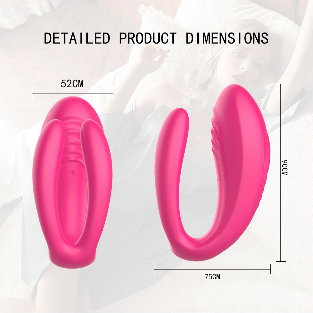 Emote Control G-spot anale vibrator voor koppels