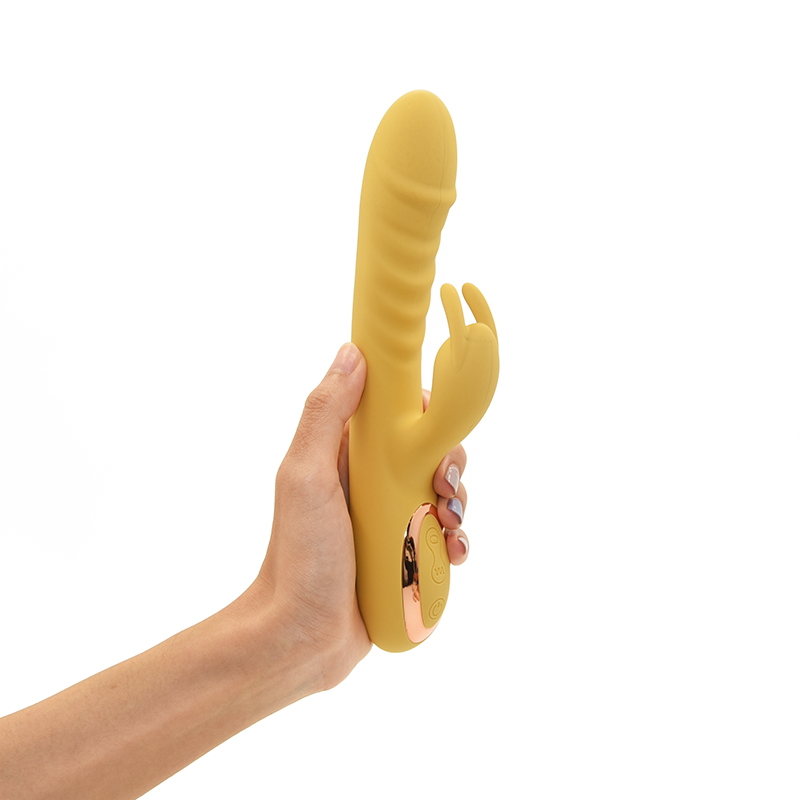 Fabrieksprijs Big Rabbit Dildo Thrusting Vibrator Seksspeeltje voor vrouwen 10 frequentietrillingen