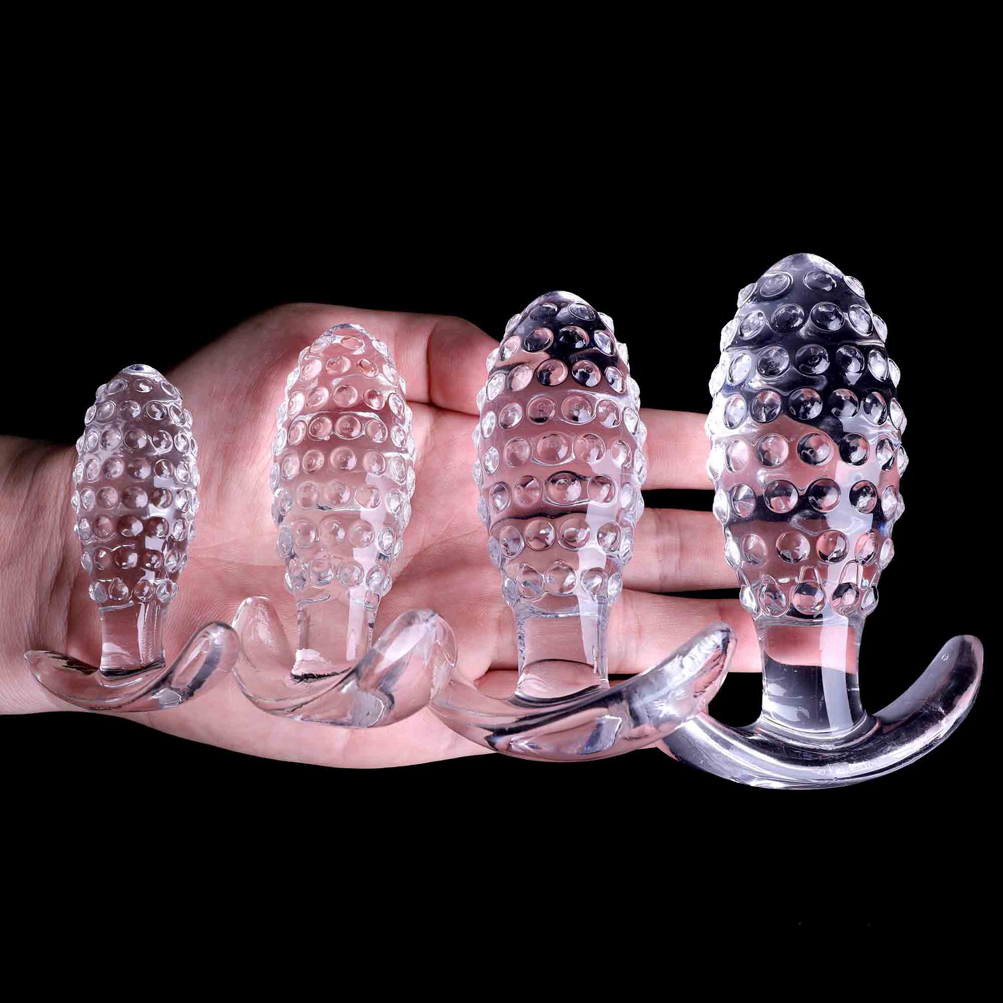 Nieuwe Ananas Anale Kraal Jelly Anale Plug Deeltjes Stimuleren Butt Plug G-spot Prostaat Massage Adult Sex Toy voor Vrouw