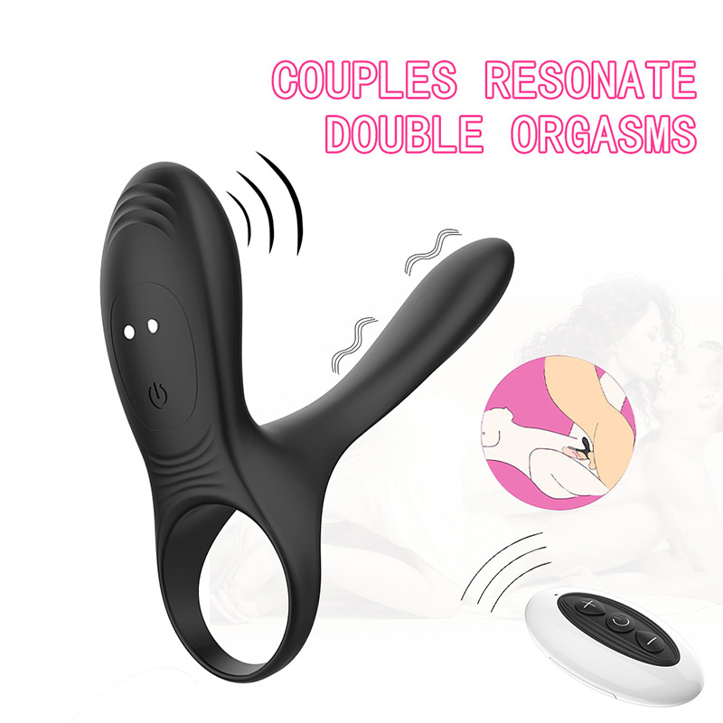 Enkele cockring-vibrator voor koppels